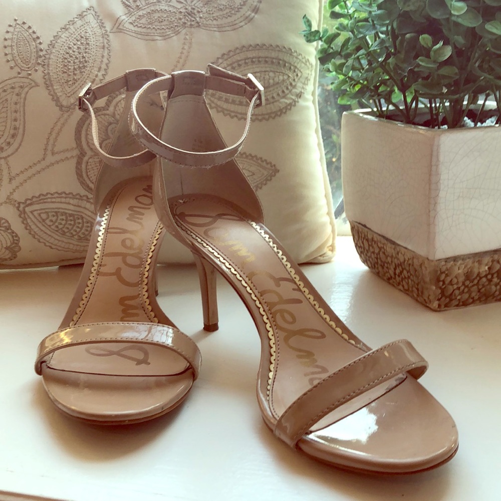 Sam Edelman Arielle Ankle Strap Nude